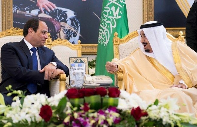 King Salman announces Saudi-Egypt bridge in rare Cairo visit
