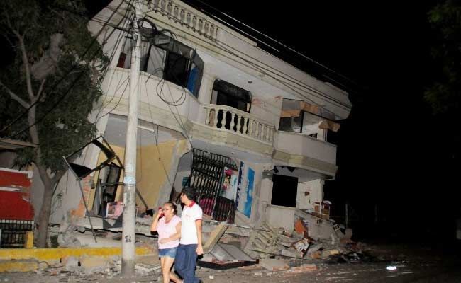 ارتفاع عدد ضحايا زلزال الإكوادور