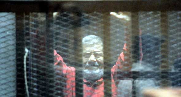 الحكم فى قضية تخابر مرسى وأعوانه 7 مايو