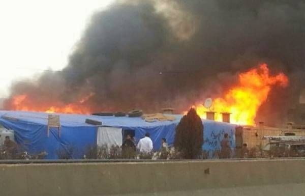 حريق هائل يلتهم 50 ملجأ فى مخيم للنازحين بميانمار