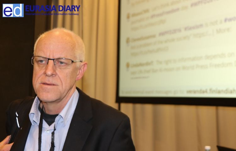 President of the European Federation of Journalists Mogens Blicher Bjerregård gave interview to Eurasia Diary