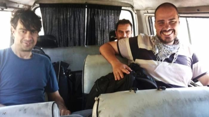 الإفراج عن 3 صحفيين إسبان اختطفوا فى سوريا