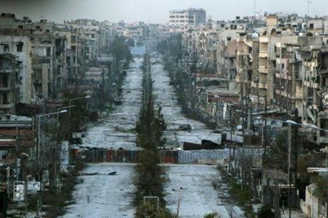 طائرات سورية تشن هجوما مضادا على المعارضة قرب حلب