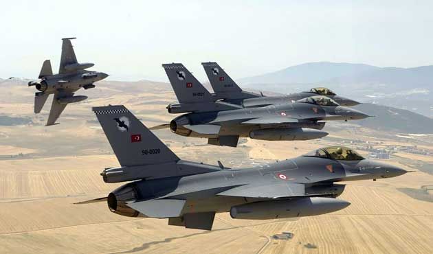 Turkish warplanes pound PKK camps in northern Iraq's Qandil Mountains