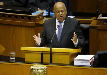 South Africa police says have no plans to arrest finance minister Gordhan