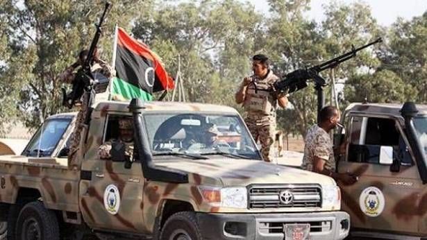 تجدد الاشتباكات بين قوات الجيش الليبى وتنظيم داعش فى منطقة القوارشة
