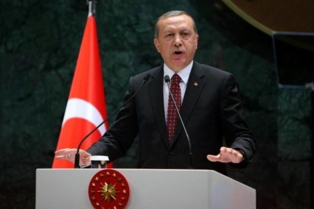 أردوغان يندد بدعم واشنطن للمقاتلين الاكراد في سوريا