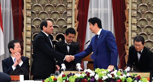 المستشار الخاص لرئيس الوزراء اليابانى: حريصون على استقرار مصر ودعمها اقتصاديا