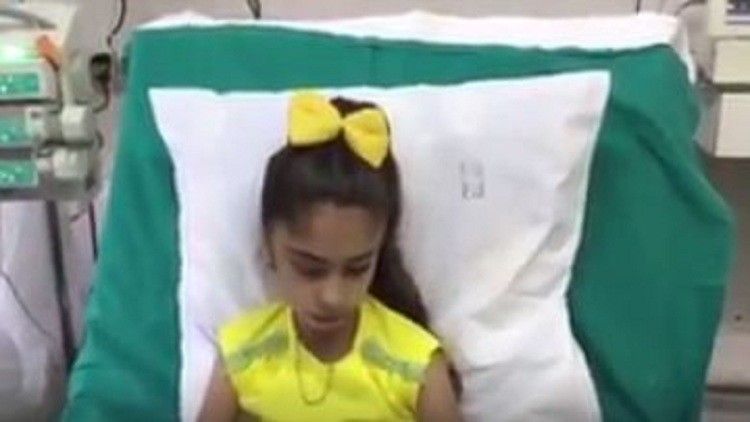 طائرة روسية تنقل طفلة سورية إلى موسكو للعلاج