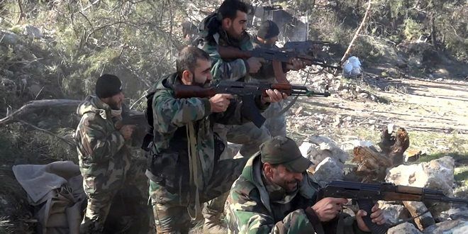 وحدة من الجيش العربي السوري تدمر عشرات الآليات لإرهابيي “داعش” بريف السويداء الشمالي الشرقي