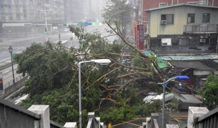 تايوان ترفع حالة التأهب مع اقتراب هبوب إعصار "نيبارتاك"