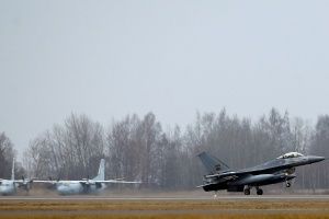 NATO fighters spot Russian bomber near Latvia borders