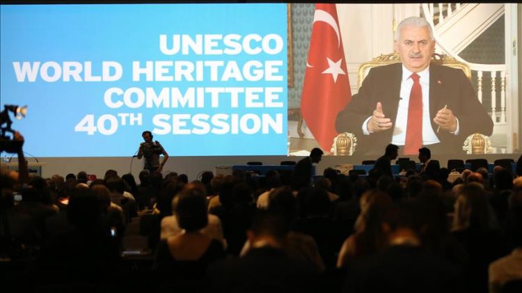 Turkish premier urges more support for UNESCO