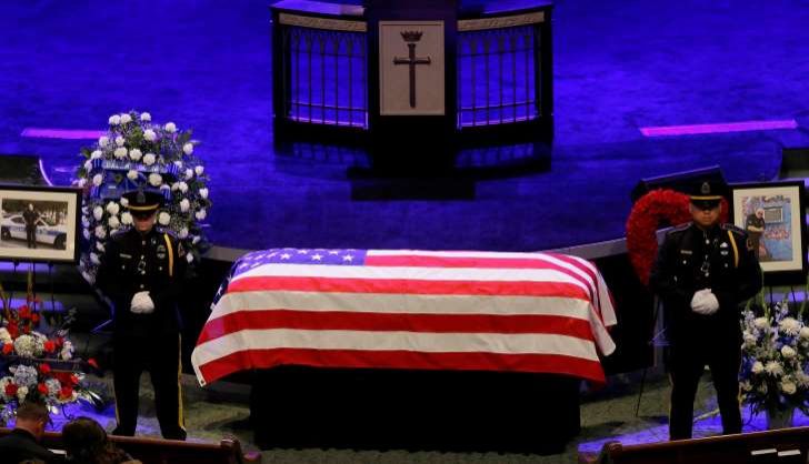 Thousands gather to mourn, honor 3 slain officers in Dallas