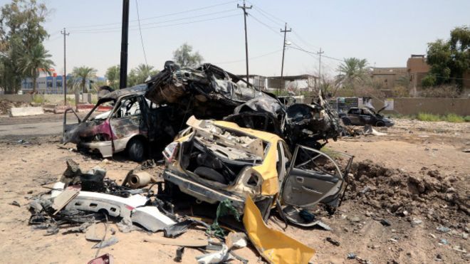 تنظيم الدولة يعلن مسؤوليته عن هجوم مدينة الخالص العراقية