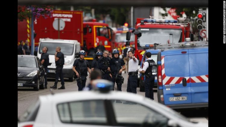 Hollande: Deadly church attack in France carried out in name of ISIS