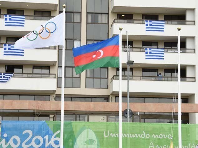 RIO-2016: Azerbaijani flag raised in Olympic village
