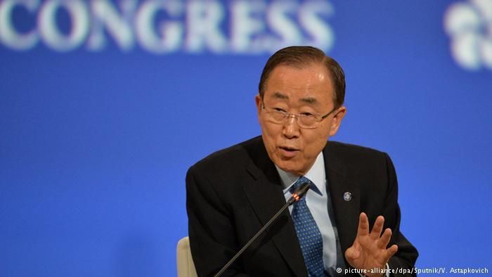 Ban Ki-moon: today's big challenges are gender equality, climate change