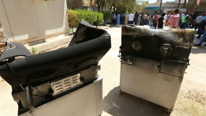 حريق في مستشفى اليرموك في بغداد يقتل 11 طفلا خديجا