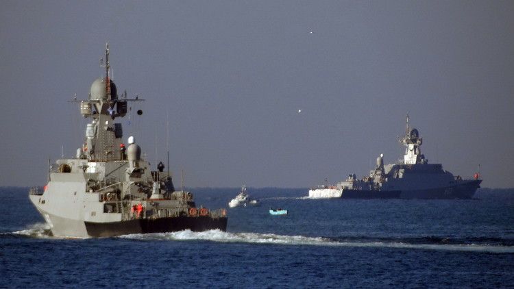 سفن روسية مستعدة لضرب "داعش" بصواريخ مجنحة من المتوسط