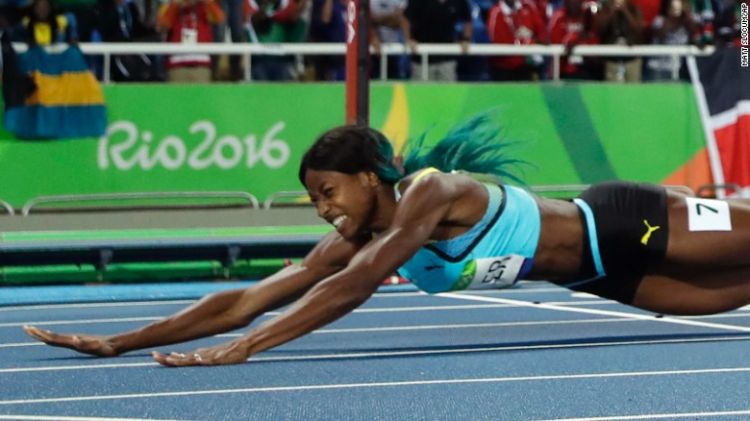 Rio Olympics 2016: Shaunae Miller wins 400m gold in thrilling finish