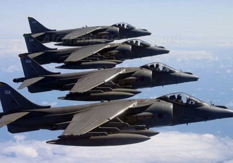 طائرات التحالف العربي تقصف مواقع تابعة للحوثيين وصالح بصنعاء
