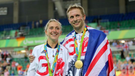 Golden Couple Laura Trott And Jason Kenny Cycle To History Books