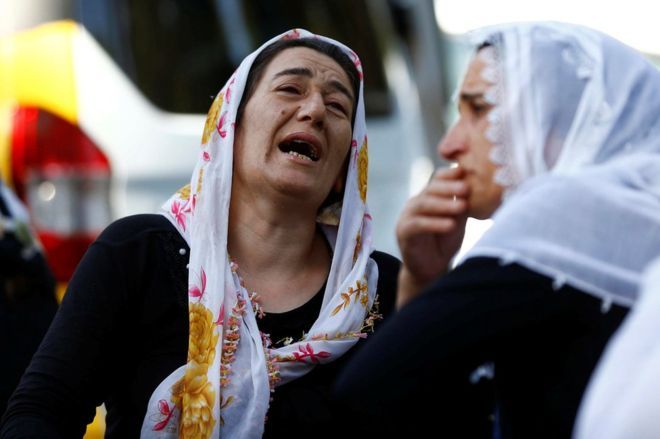 Kurdish wedding massacre blamed on IS Turkey Gaziantep