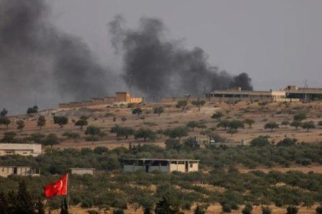 تركيا تكثف هجومها في سوريا وتقول إن طائرات قصفت قوات كردية