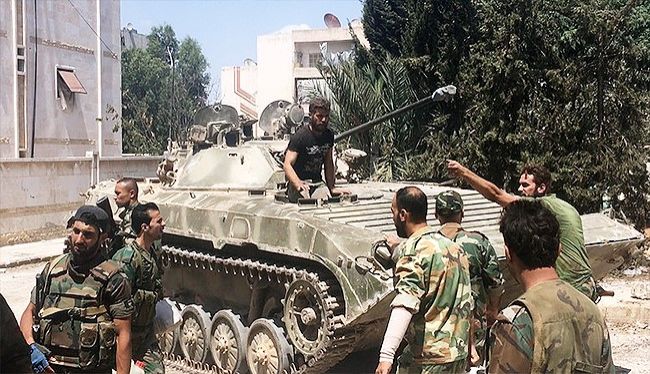 الجيش السوري يتقدم في منطقة الكليات العسكرية بحلب