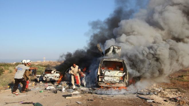 مقتل 25 شخصا في غارات سورية مكثفة على حماة
