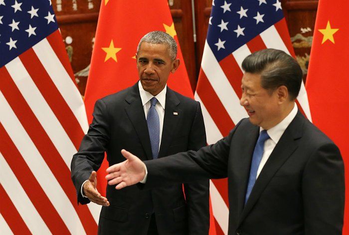 مشكلة دبلوماسية" بين بكين وواشنطن عند وصول طائرة الرئيس أوباما إلى الصين