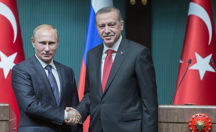على هامش قمة العشرين بوتين وأردوغان يبحثان سبل استعادة التعاون الكامل بين روسيا وتركيا