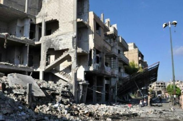 ارتفاع حصيلة قتلى سلسلة التفجيرات في سوريا الى 48 قتيلا