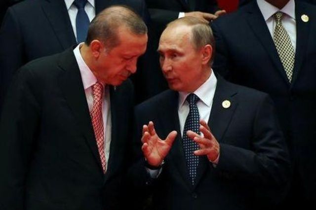أردوغان وبوتين يتفقان على تعزيز الجهود من أجل هدنة في حلب أثناء العيد