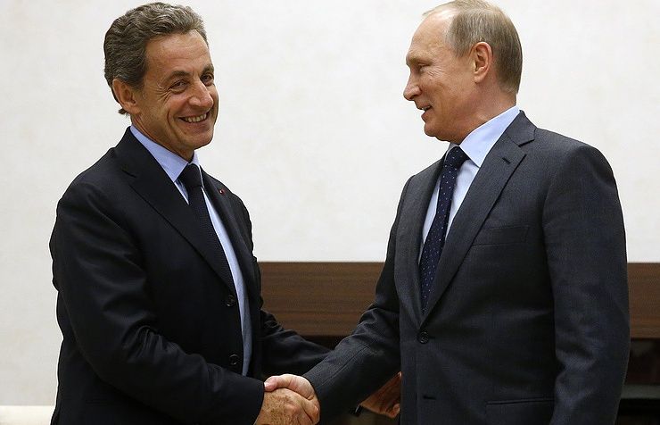 Sarkozy: 'If I were president I would never conduct policy of sanctions against Russia'