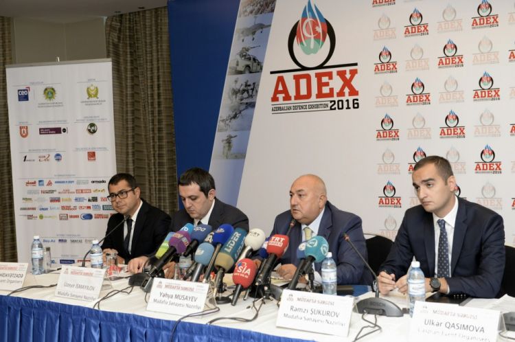 مشاركة 216 شركة من 34 بلدا في معرض الإنتاج الدفاعي في أذربيجان ادكس 2016