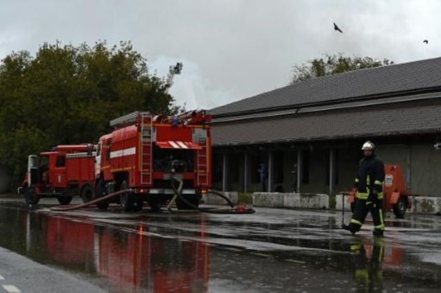 مصرع ثمانية رجال اطفاء في حريق بموسكو