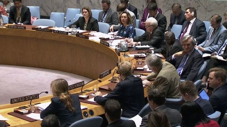 جلسة مجلس الأمن حول الأوضاع في حلب