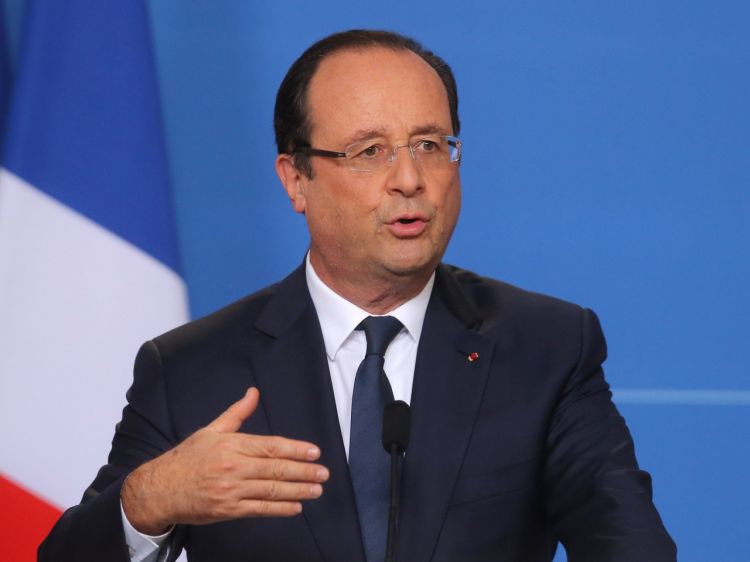 Fransa prezidenti AŞPA-da çıxış edib
