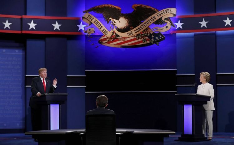 ABŞ-da Tramp və Klinton arasında sonuncu teledebat keçirilib