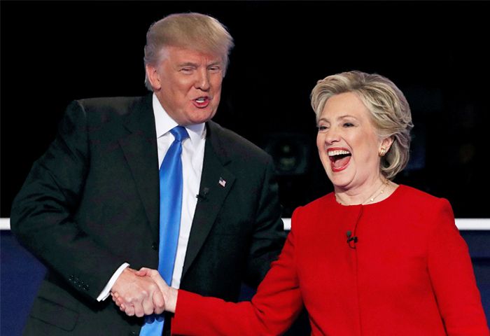 Klinton və Trampın son debatını 72 milyondan çox tamaşaçı izləyib