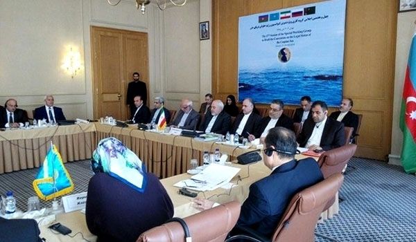 بدء اجتماع مجموعة العمل الخاصة باعداد معاهدة نظام بحر قزوين في طهران