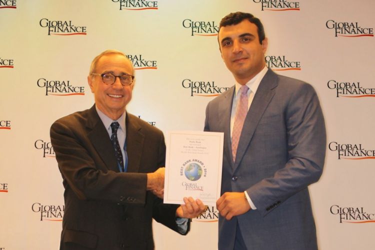“Azərbaycanın ən yaxşı bankı 2016” mükafatı təqdim edilib