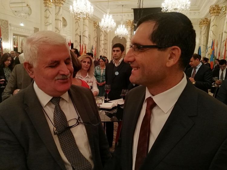 رئيس المؤسسة الأورأسيوية الدولية للصحافة يلتقي السفير الجديد لتركيا في أذربيجان