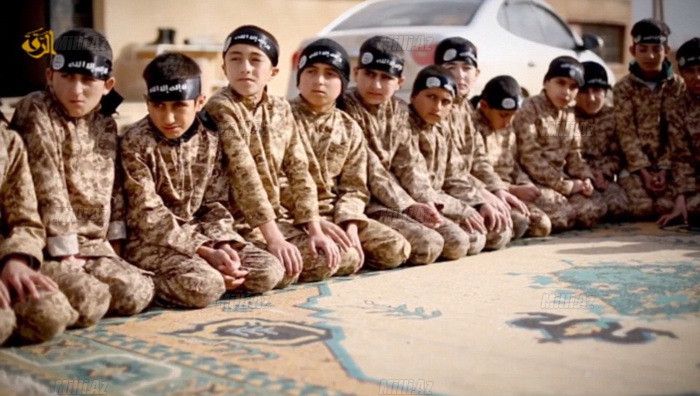 İŞİD terror aktları törətmək üçün uşaq qrupu hazırlayıb
