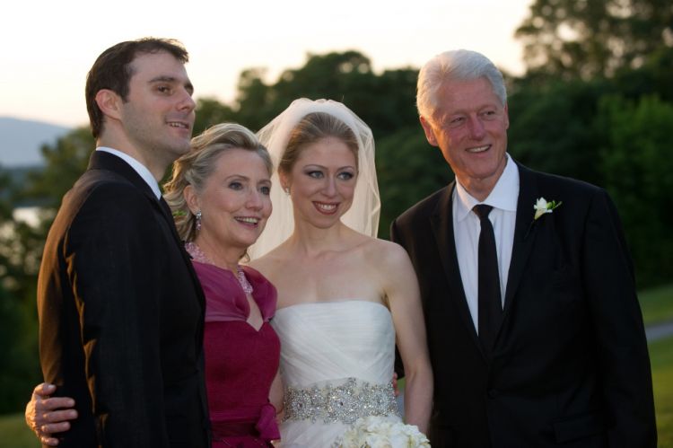 Chelsea Clinton ‘paid for her wedding using funds from the Clinton Foundation’, sensational leaked emails claim