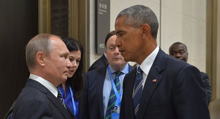 بوتين وأوباما يجريان حديثا ثنائيا مقتضبا في ليما