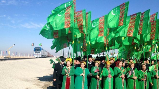 Türkmənistan-Əfqanıstan-Tacikistan Dəmir Yolu Xəttinin ilk hissəsi istifadəyə verildi