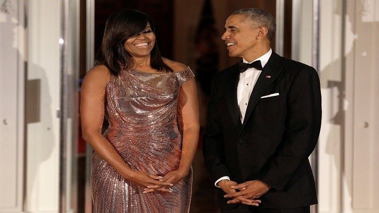 أوباما يستبعد ترشح زوجته للرئاسة